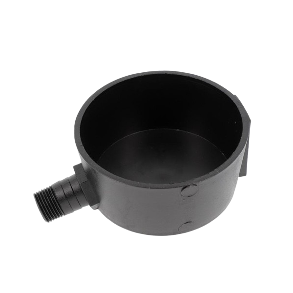 کاسه فاضلاب تخلیه وگا/آستوریا قطر ۸۰ میلی متر ارتفاع ۳۷ میلی متر با خروجی لوله ۳/۸ اینچ