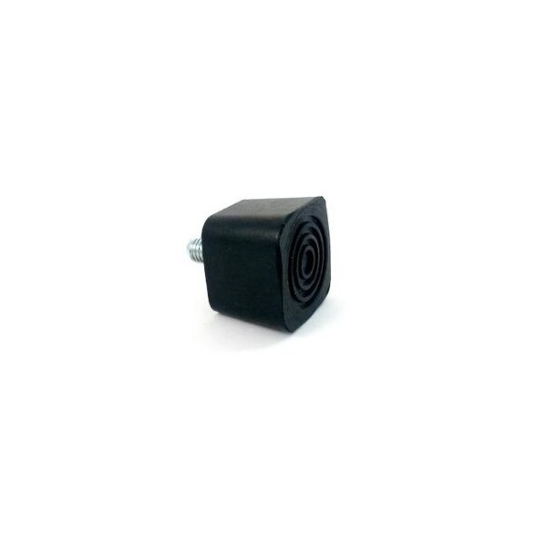 پایه لاستیکی مربعی ضد لغزش با پیچ M10