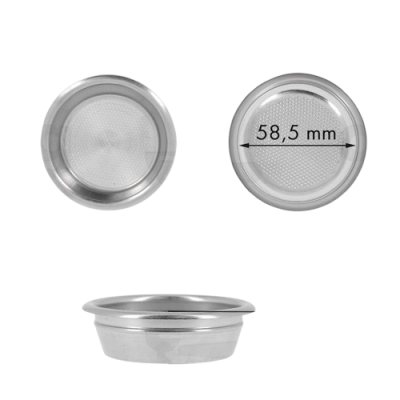 بسکت داخل پورتا فیلتر رنچیلیو 2 کاپ 12 گرمی ارتفاع 22 میلی‌متر