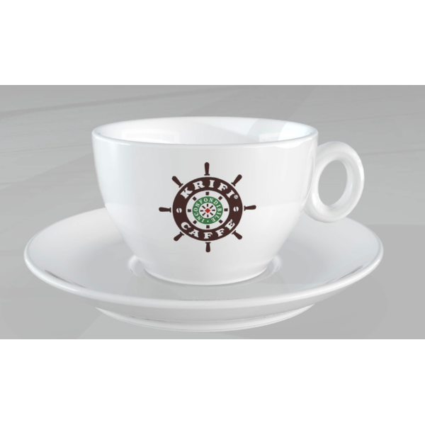 فنجان و نعلبکی کافه لاته Caffè Latte Cup and Saucer