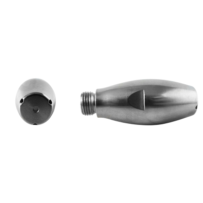 سری نازل اسپرسو استیل تخت T10 سهسوراخ با سوراخ مرکزی