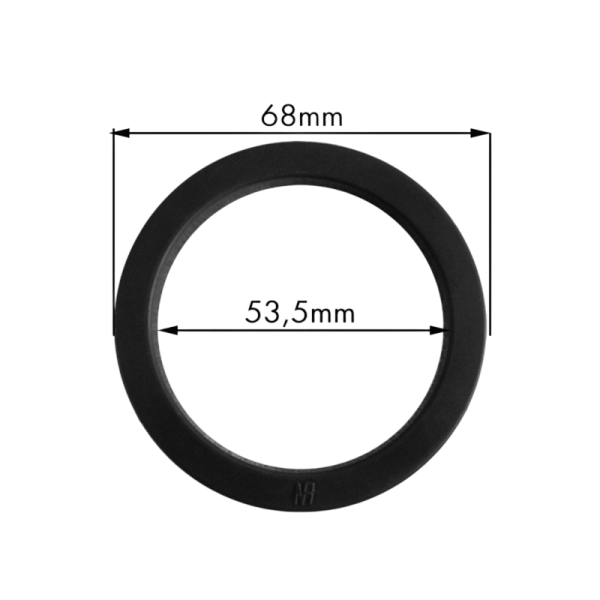 واشر Dalla Corte قطر ۶۸×۵۳٫۵×ارتفاع ۷ میلیمتر NBR 70SH نرم