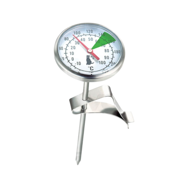 دماسنج برای پیچر شیر با گیره نگهدارنده  (TERMOMETRO PER LATTIERA CON CLIP DI FISSAGGIO)