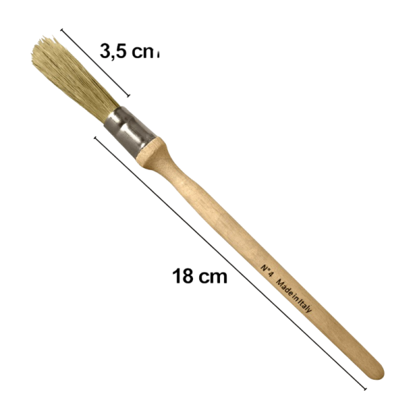 برس تمیزکننده تیغه آسیاب قهوه با دسته چوبی ساخت ایتالیا