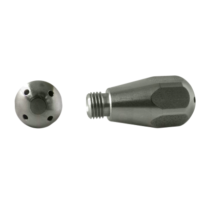 سری نازل بخار  از جنس استیل با ۴ سوراخ قطر ۱٫۴ میلیمتر  رزوه M6 (75×0.75)