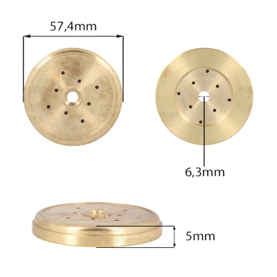 خانه|توری استیل ژیگلور E61  قطر ۱۰ میلیمتر Faema.FOTORMAT,PAVONI|فروشگاه دیوینو - فروش عمده و تک قطعات اسپرسوساز ایتالیایی|0 ریال